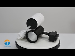 ไฟติดตาม LED แบบติดตั้งบนพื้นผิว EMC Super Bright / White / Warm Light COB LED Spotlight