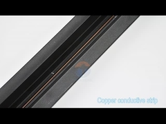 อลูมิเนียมปิดภาคเรียนรางแม่เหล็กติดพื้นผิว LED ไฟติดตามแม่เหล็ก