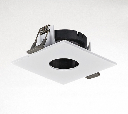 Round Hole Square Mr16 การติดตั้งโครงการดาวน์ไลท์ที่อยู่อาศัยรูปวงรี