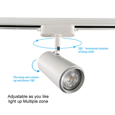 MR16 Aluminium G5.3 GU10 Track Light Housing Spotlight โครงการโรงแรม