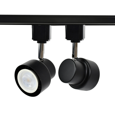เหล็กปรับมุม / อลูมิเนียม Mr16 Track Light Housing Kit Commercial