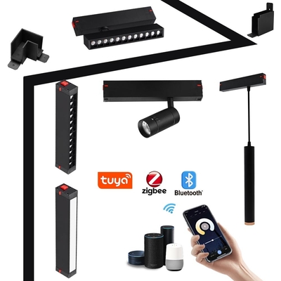 โรงงานขายยอดขาย แม็กเนต Track Light สําหรับบ้าน 10W 20W 4000K ไฟโฟลท์กริล