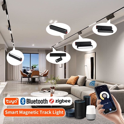 ห้องรับแขก บ้าน ไม่มีไฟหลัก ขายด่วน Led แม็กเนตสโฟต