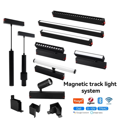 Zigbee Tuya Smart Control แม็กเนติก Track Light 10W 20W ไฟโฟลด์ LED
