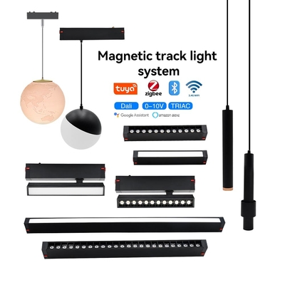 แม็กเนติก 10W 20W LED Pendant Light ห้องนั่งเล่น บ้านไม่มีแสงหลัก
