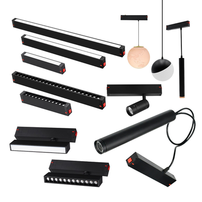 อลูมิเนียม Recessed แม็กเนต Track Light 10w 20w 3000K ไฟโฟลท์เส้น
