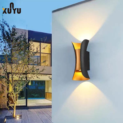 3000K/4000K/6000K Black Gold Wall Lights 30000 ชั่วโมงการทำงาน