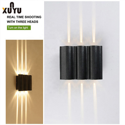 โคมไฟติดผนัง LED ทันสมัย ​​18W AC85-265V โคมไฟติดผนังภายนอกที่ทันสมัย