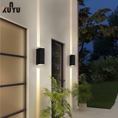 6W Double Head โคมไฟติดผนัง LED แบบทันสมัย ​​Cob การกระจายความร้อนอย่างรวดเร็ว