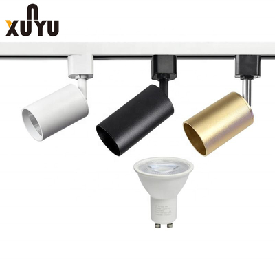 โคมไฟติดตาม 80LM / W Mr16 แบบปรับได้ 55 * 80 มม. สี Oem
