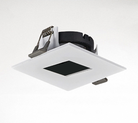 White Square Mr16 LED พื้นผิวเคลือบผงตัวเรือนเสร็จแล้ว