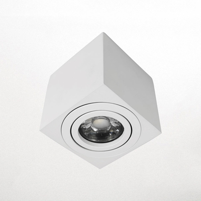 Surface Mount Mr16 Downlight Housing อลูมิเนียมสำหรับเชิงพาณิชย์ในร่ม
