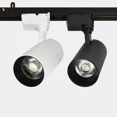 Cob Black Anti Glare ไฟ LED ติดตามที่ทันสมัยสำหรับร้านขายเสื้อผ้าห้างสรรพสินค้า