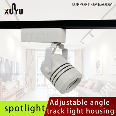 โคมไฟติดตาม Gu10 แบบติดพื้นผิว 220V สีขาวและสีดำ