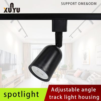 โคมไฟติดตามรอบ Gu10 2 สาย 3 สายไฟ LED ติดตามเพดาน