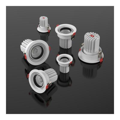 IP20/IP44 LED สปอตไลท์ฝังซัง 2.5 นิ้ว ดาวน์ไลท์เครื่องซักผ้าฝาผนัง