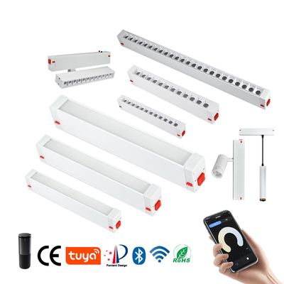 ไฟ LED สีขาวในครัวเรือนแบบ Linear Flood Light Grille Light ติดตั้งบนพื้นผิว