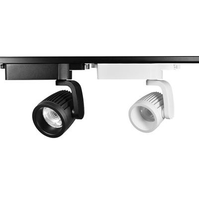 ร้านขายเสื้อผ้า COB Track Light ไฮไลท์ 25W Spotlight Wall Exhibition