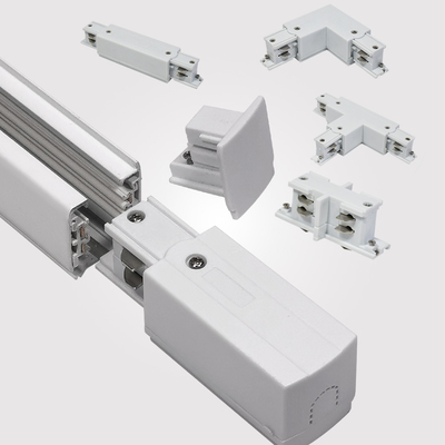 รางรางวงจร 4 สาย 3 ราง ผิวเรียบ สีขาว AC110 - 248V