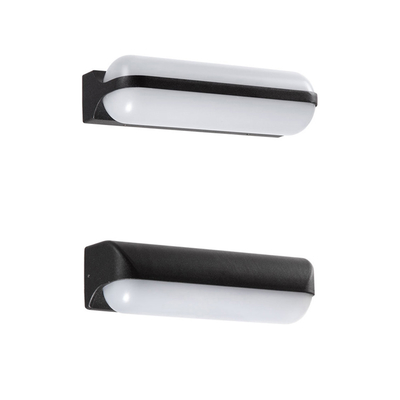 LED โคมไฟติดผนังกลางแจ้งกันน้ำ 12w ทันสมัยเรียบง่ายขึ้นและลงโคมไฟติดผนัง