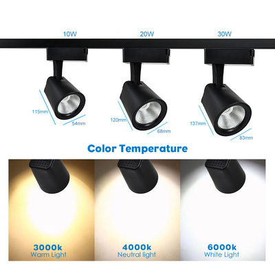 ร้านขายเสื้อผ้า COB Track Light Anti Glare