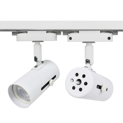 2 Wire / 3 Wire Track Light แหล่งกำเนิดแสงสีขาวแบบถอดเปลี่ยนได้ Cup Housing
