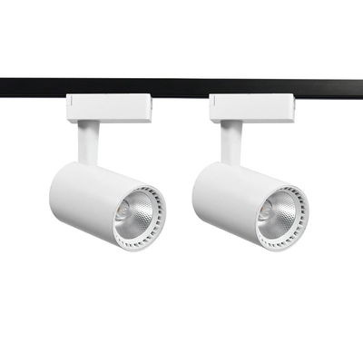 ห้องโถงนิทรรศการแถวที่สอง LED Track Light ร้านขายเสื้อผ้าสปอตไลท์ Cob แบบติดตั้งบนพื้นผิว
