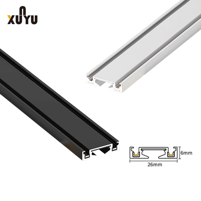 อลูมิเนียม สีดํา สีขาว แม็กเนติก สายรถไฟ ultra thin Surface Mounted