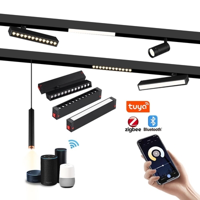 220V LED แม็กเนติก Track Light โฮมโฟต ไฟสโปต อินเทลเลนท์ Mainless Lighting