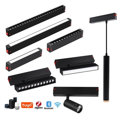 12W 3000K แม็กเนตริลล์ ไลท์ Smart Tuya App ควบคุม LED โดยไม่มีไฟหลัก