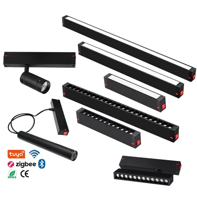 220V Home Dining Smart WiFi App แม็กเนตติดตามไฟไลน์ LED Track ระบบไฟเส้น แม็กเนตติดตามไฟ