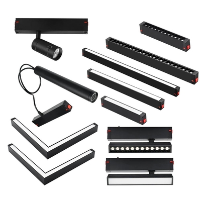 อัจฉริยะ Dimming และการปรับสี แมนติก Track Light รองรับการปรับแต่ง