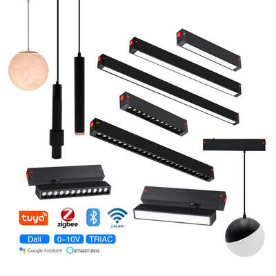 สมาธิ 2.4G12W 20W 30W LED Grille Light ไฟสโฟต แม็กเนต Track Light