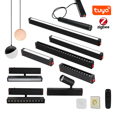 12W 220V ไฮโอลเตจ LED แม็กเนติกพับ 20W 6000K ไฟเกรล