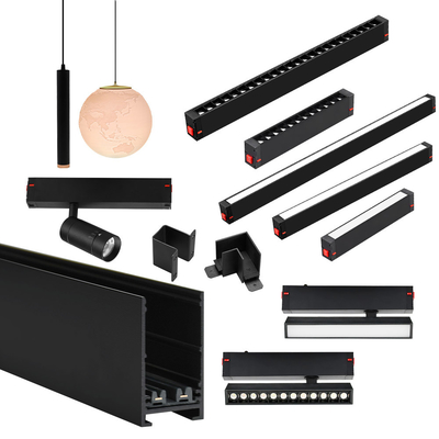 220V การบิน อัลลูมิเนียม แม็กเนติก Guide Rail แบนทองแดง Core การนําไฟสูง
