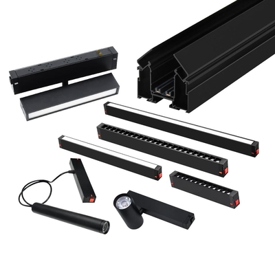 แม็กเนติก Track Light พื้นผิวที่ติดตั้งบ้านห้องนั่งเล่นที่ไม่มีแสงสว่างหลัก